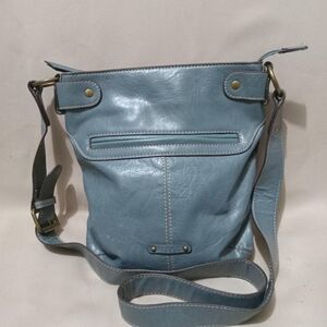 Axcess Slate Blue Crossbody Bag